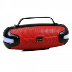 Wholesale RGB Color Light Handle Portable Bluetooth Speaker KMS138 (Red)