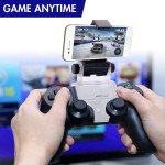 Wholesale Universal Cell Phone Clamp Bracket Holder with Adjustable Stand for PlayStation 4 / PS4 Pro Controller (Black) [Phone and Controller Not Included]