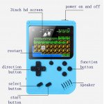 Wholesale 2 Player 500 in 1 Retro Classic Game Box Portable Handheld Game Console Built-in Classic Games (Gray)