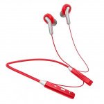 Wholesale Neck Hanging Stereo Bluetooth Wireless Sport Earphones Neck band for Universal Cell Phone And Bluetooth Device (Red)