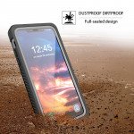 Wholesale Waterproof IP68 Snowproof Shockproof Heavy Duty Case with Built In Screen Protector for Apple iPhone 11 Pro Max 6.5 (Black)
