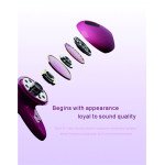 Wholesale True Wireless Extra Bass Sound Bluetooth Headphone Earbuds Headset BM01 for Universal Cell Phone And Bluetooth Device (Purple)
