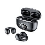 Wholesale Clip-On Open Ear Crystal Clear Sound TWS Bluetooth Headphones F80 for Universal Cell Phone And Bluetooth Device (Black)