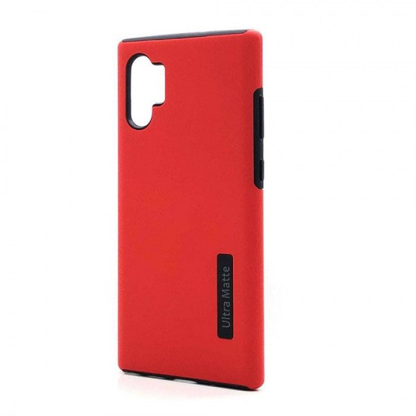 Wholesale Ultra Matte Armor Hybrid Case for Samsung Galaxy Note 10 (Red)