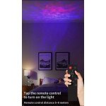 Wholesale Space Alien Design Galaxy RGB Starry Sky Night Light Projector with 360 Rotation HXK-001 for Gaming Room, Bedside Table, Wall/Desk Mount (Black)