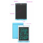 Wholesale 8.5 Inch LCD Writing Tablet for Kids, Colorful Doodle Board Drawing Tablet, Erasable Reusable Writing Pad, Educational Toy for Children Kid Party Outdoor and Indoor Play for Children Kid Party Outdoor and Indoor Play (Blue)