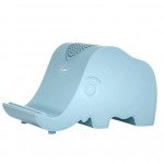Wholesale Cute Elephant Design Mobile Stand: Wireless Bluetooth Audio Speaker for Phones V63 for Universal Cell Phone And Bluetooth Device (Blue)