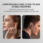 Wholesale Cool Record Player Design Casing TWS Bluetooth Wireless Headphone Earbuds Headset With Battery Display NP61Pro for Universal Cell Phone And Bluetooth Device (White)