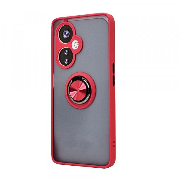 Wholesale Tuff Slim Armor Hybrid Ring Stand Case for OnePlus Nord N30 5G (Red)