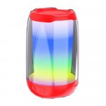 Wholesale Wireless Portable Bluetooth Speaker With LED Lights PULSE4 MINI for Universal Cell Phone And Bluetooth Device (Red)