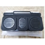 Wholesale Boombox FM Radio Bluetooth Speaker Portable With Handle RMS612 for Universal Cell Phone And Bluetooth Device (Black)