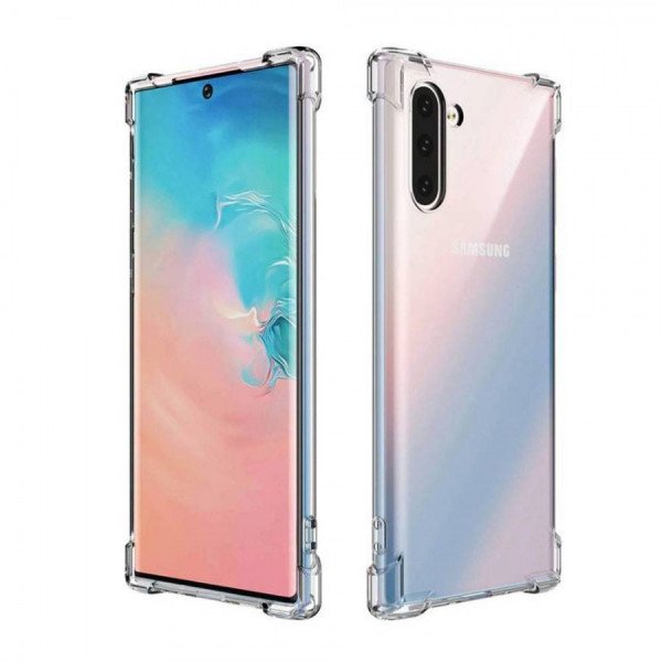 Wholesale Crystal Clear Edge Bumper Strong Protective Case for Samsung Galaxy Note 10 (Clear)