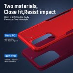 Wholesale Heavy Duty Strong Armor Hybrid Trailblazer Case Cover for Samsung Galaxy A73 5G (Red)