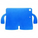 Wholesale Silicone Standing Monster With Handle Shockproof Durable Protective Cover Case For Kids for iPad Mini 6 [2021] (Blue)