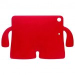 Wholesale Silicone Standing Monster With Handle Shockproof Durable Protective Cover Case For Kids for iPad Mini 6 [2021] (Red)