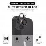 Wholesale Camera Lens HD Tempered Glass Protector for Apple iPhone 15, iPhone 15 Plus (Clear)