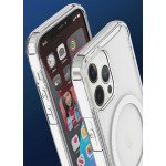 Wholesale Pro MagSafe Magnetic Transparent Clear Edge Bumper Armor Case for iPhone 14 Plus [6.7] (Clear)