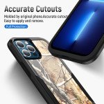 Wholesale Design Fashion Heavy Duty Strong Armor Hybrid Picture Printed Case Cover for Apple iPhone 13 [6.1] (Camo Tree)