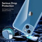 Wholesale Clear Armor Hybrid Transparent Case for Apple iPhone 15 Plus (Clear)