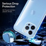 Wholesale Clear Armor Hybrid Transparent Case for Apple iPhone 15 Pro (Clear)