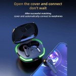 Wholesale TWS Gaming Bluetooth Wireless Headphone Earbuds Headset Stereo Sound with LED Light Charging Case for Universal Cell Phone And Bluetooth Device Pro60 (Black)