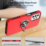 Wholesale Dual Layer Armor Hybrid Stand Ring Case for Samsung Galaxy A23 (Red)