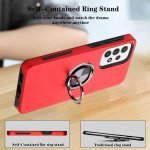 Wholesale Dual Layer Armor Hybrid Stand Ring Case for Samsung Galaxy A33 5G (Red)