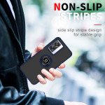Wholesale Tuff Slim Armor Hybrid Ring Stand Case for OnePlus Nord N300 5G (Purple)