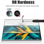 Wholesale 3D Tempered Glass Full Screen Protector with Working Adhesive In Screen Finger Scanner for Samsung Galaxy S22 Ultra (Clear)