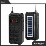 Wholesale Rugged Industrial Telephone Design FM Radio Portable Bluetooth Speaker XM-U29P for Universal Cell Phone And Bluetooth Device (Black)